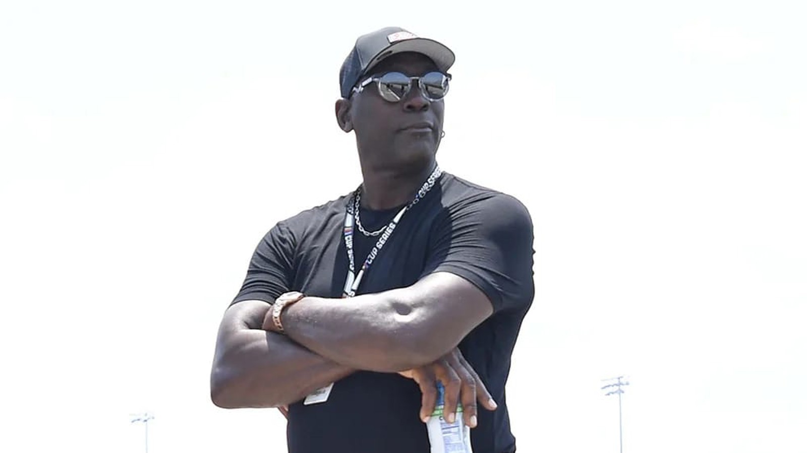 Michael Jordan Just Rocked His Everose-Gold Rolex Daytona at the NASCAR Ally 400